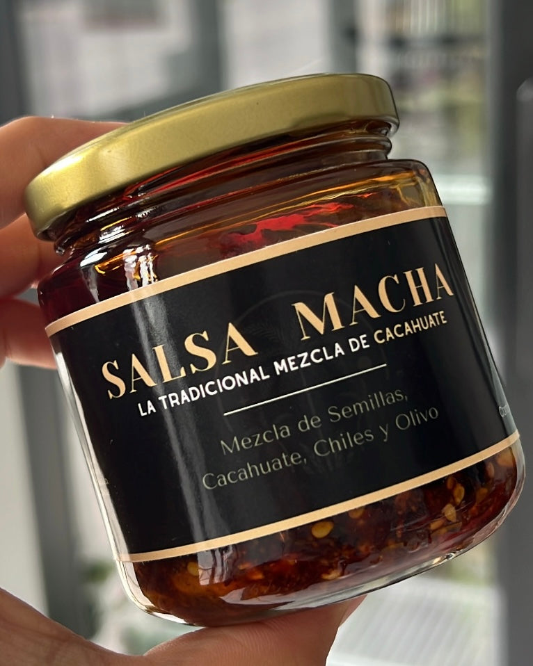 Salsa macha de Cacahuate tradicional