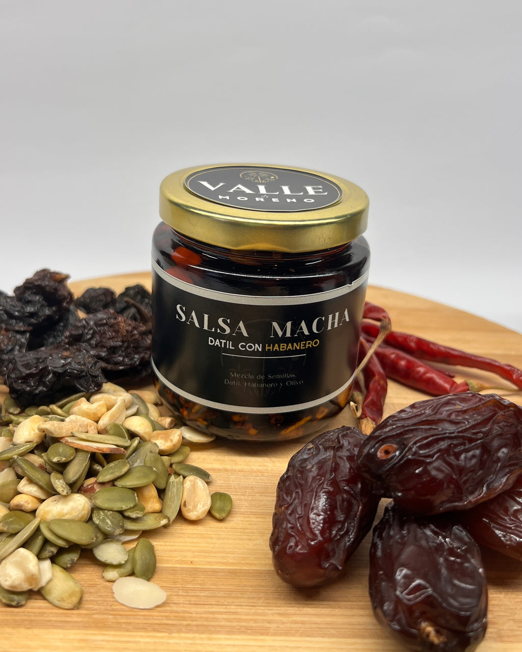 Salsa Macha Datil con Habanero